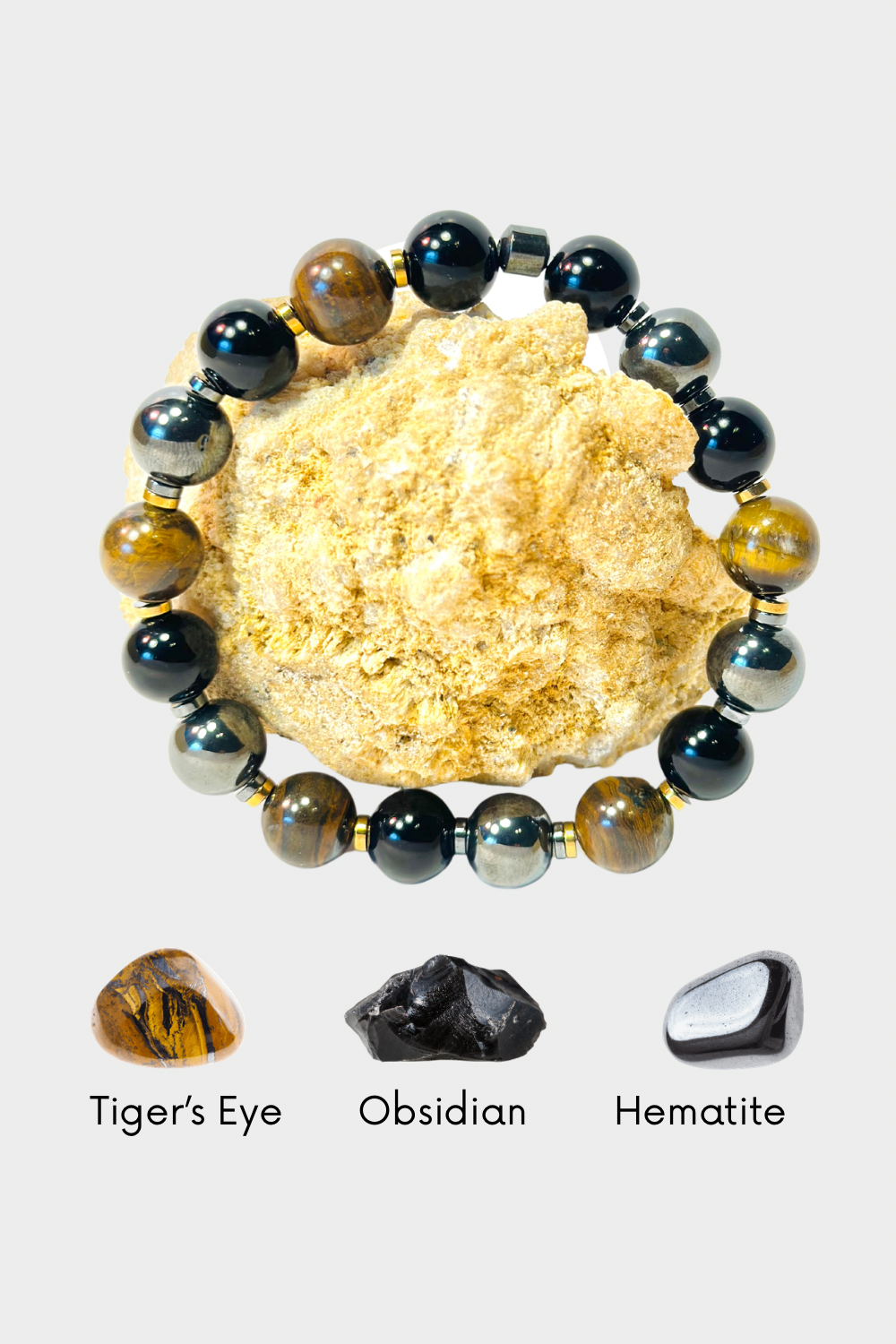 Armband mit dreifachem Schutzfass