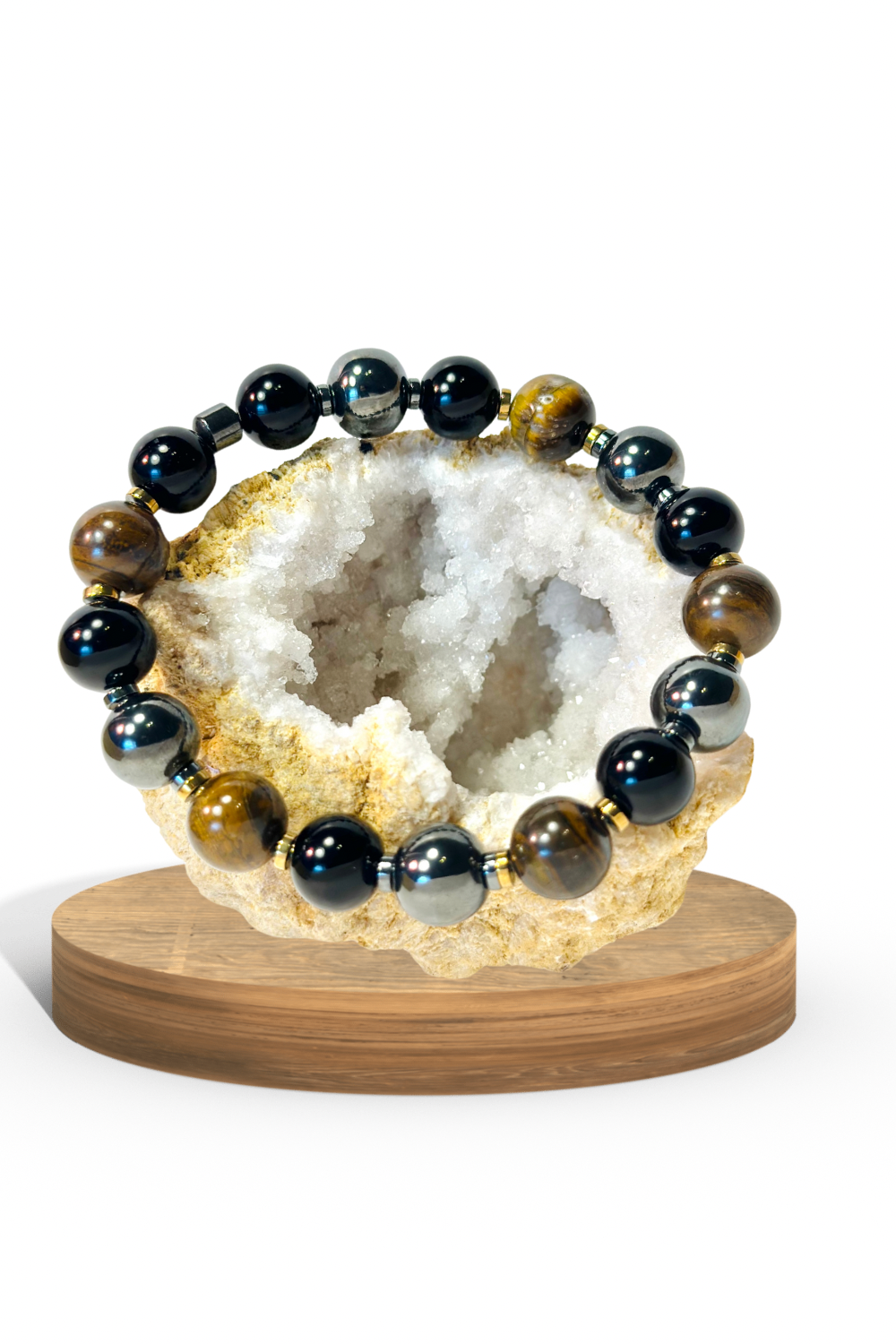Armband mit dreifachem Schutzfass