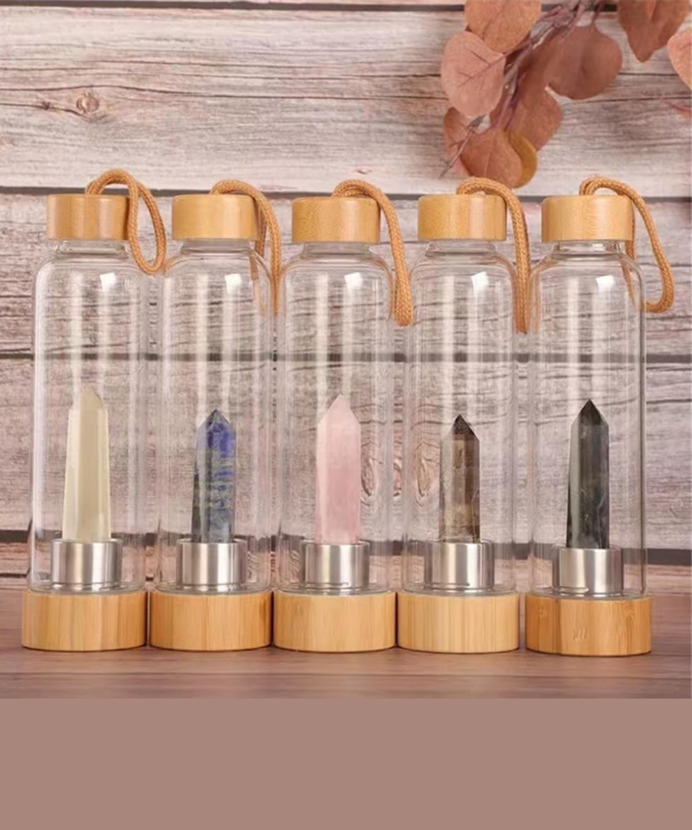 Bambus-Elixier-Obeliskenflasche