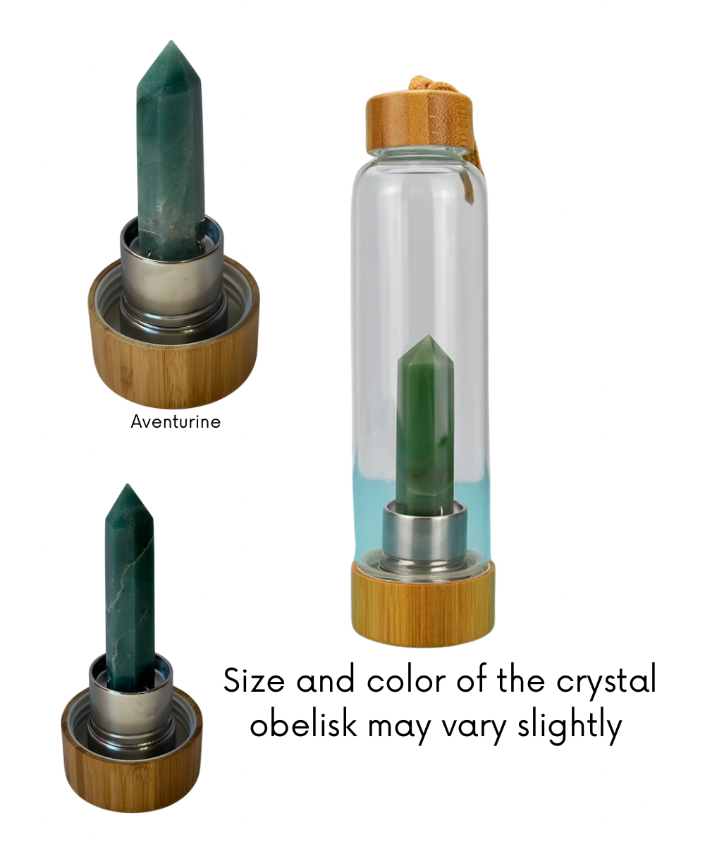 Bambus-Elixier-Obeliskenflasche
