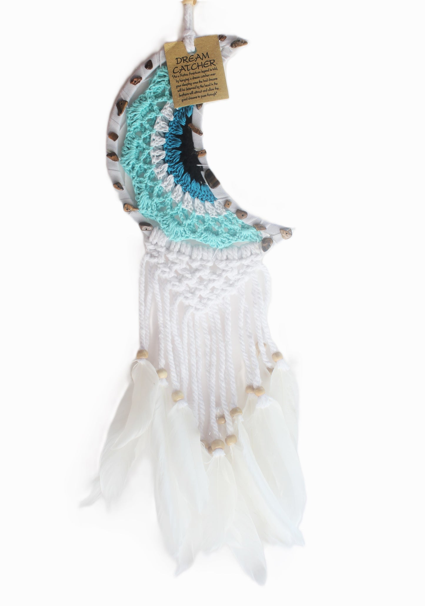 Aqua Moon Dreamcatcher