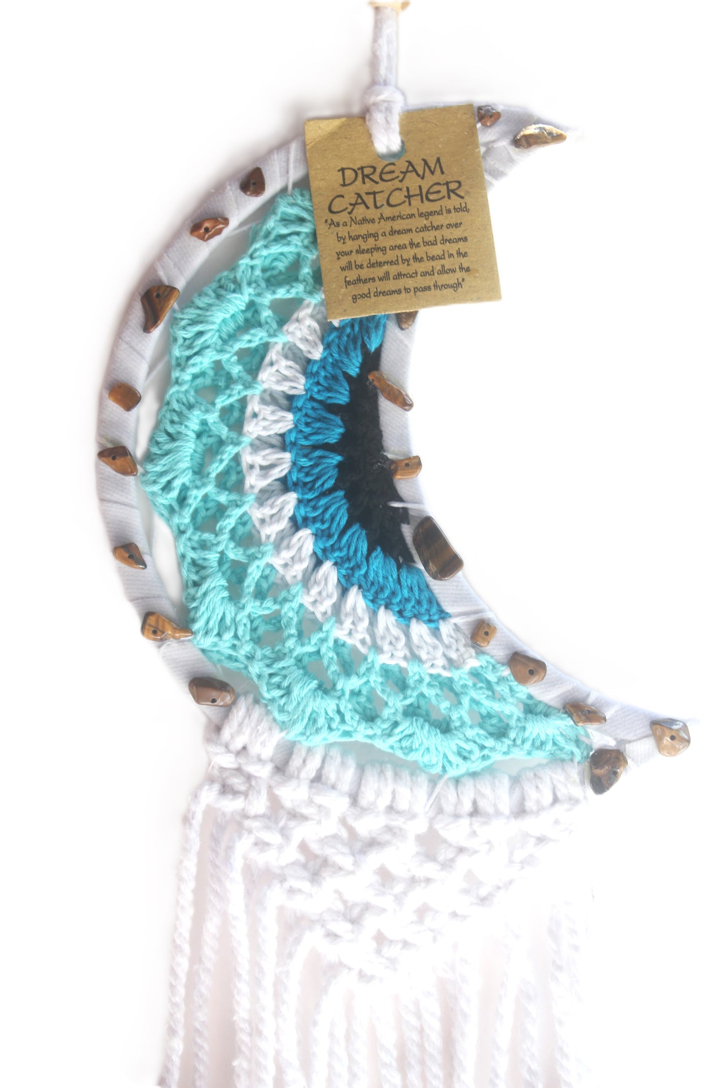 Aqua Moon Dreamcatcher