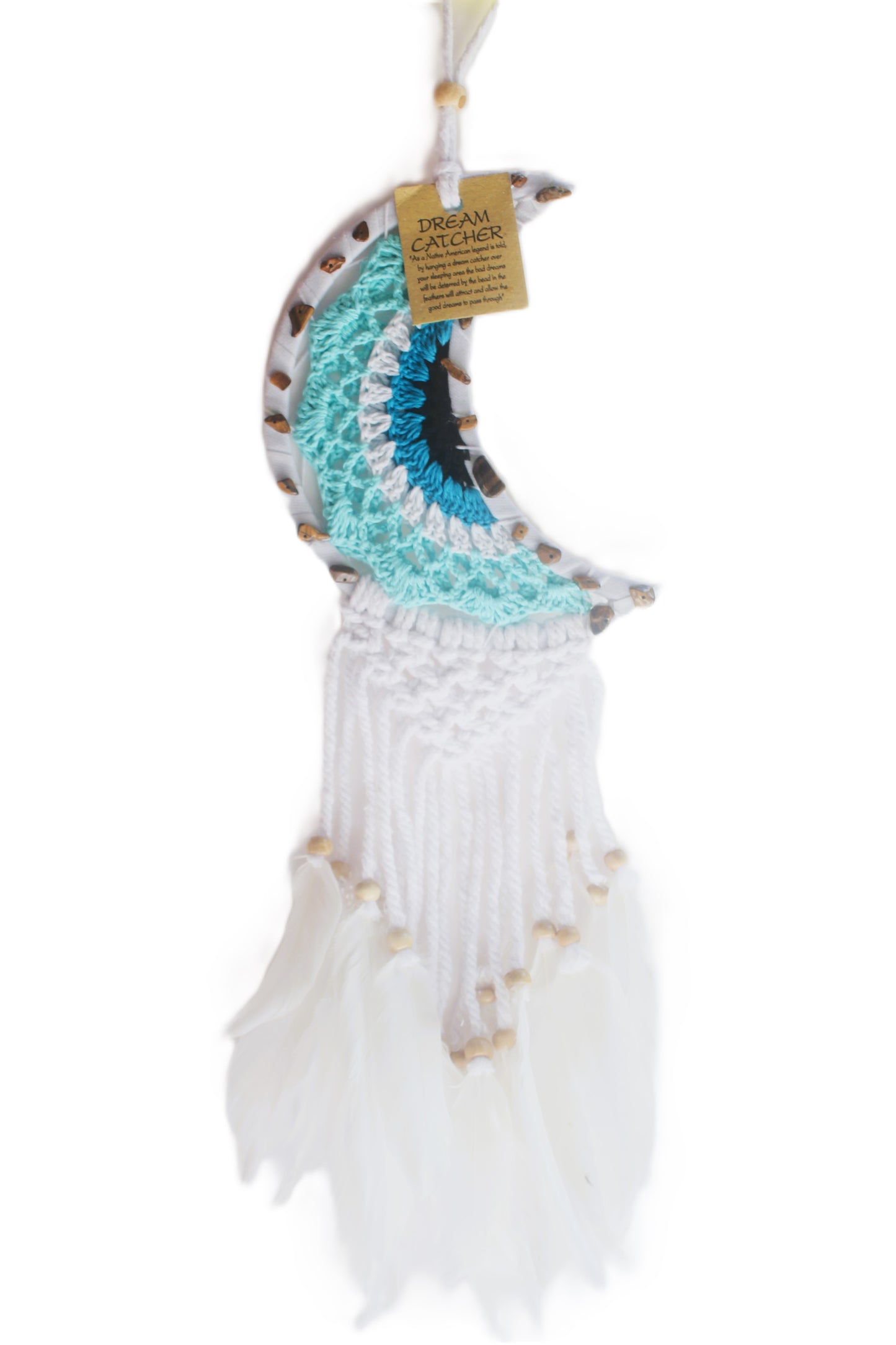 Aqua Moon Dreamcatcher