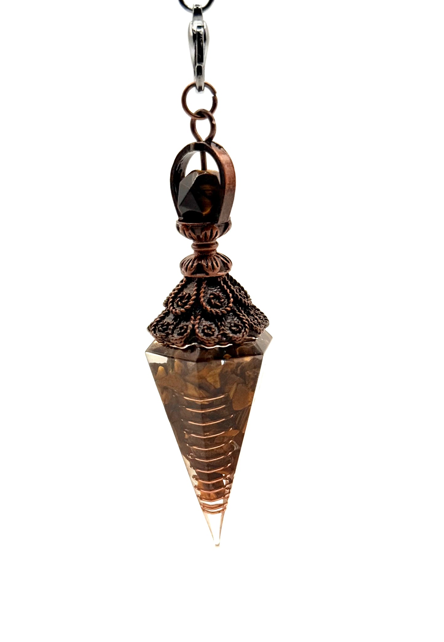 Tiger’s Eye Pendulum
