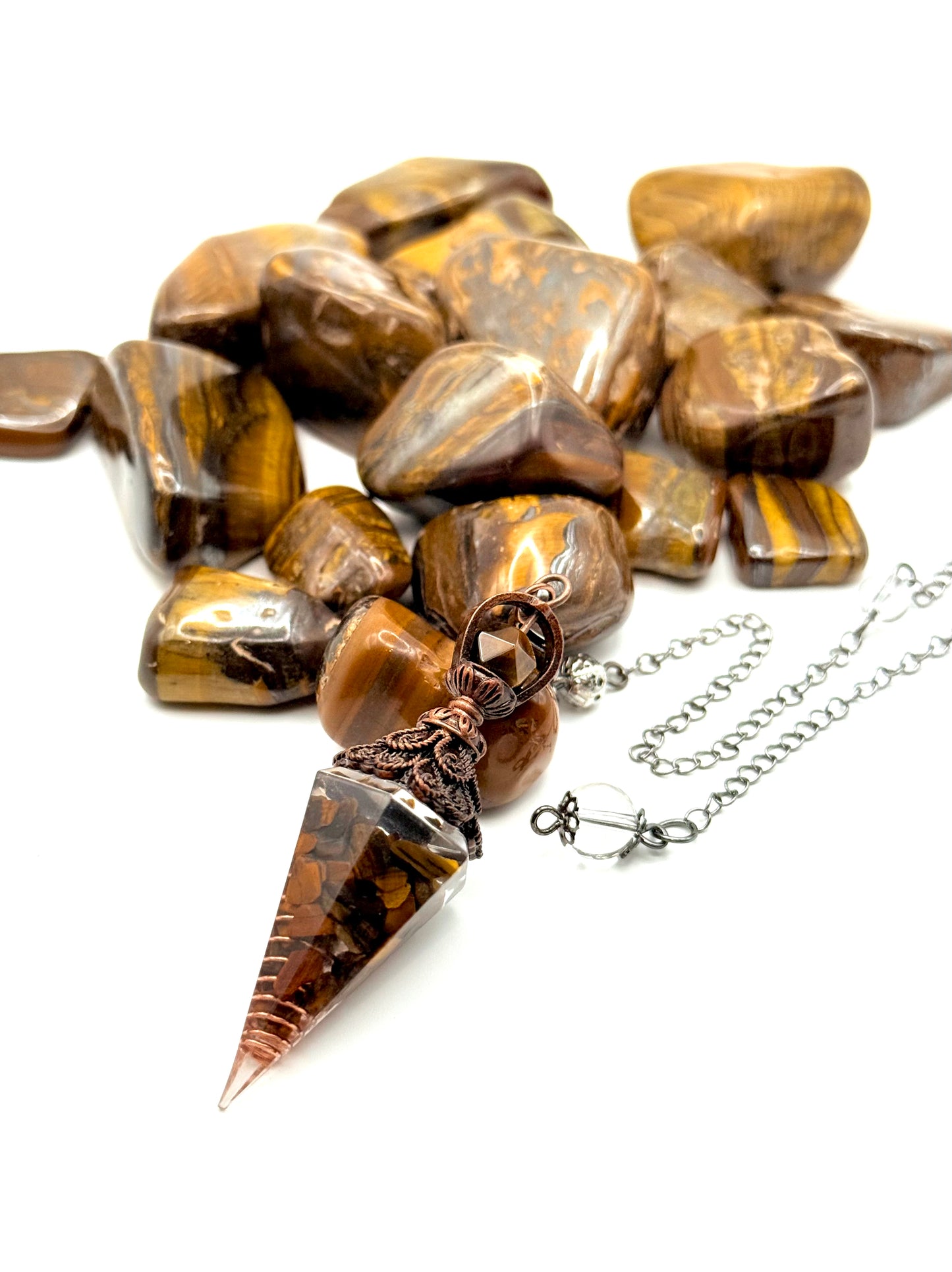 Tiger’s Eye Pendulum