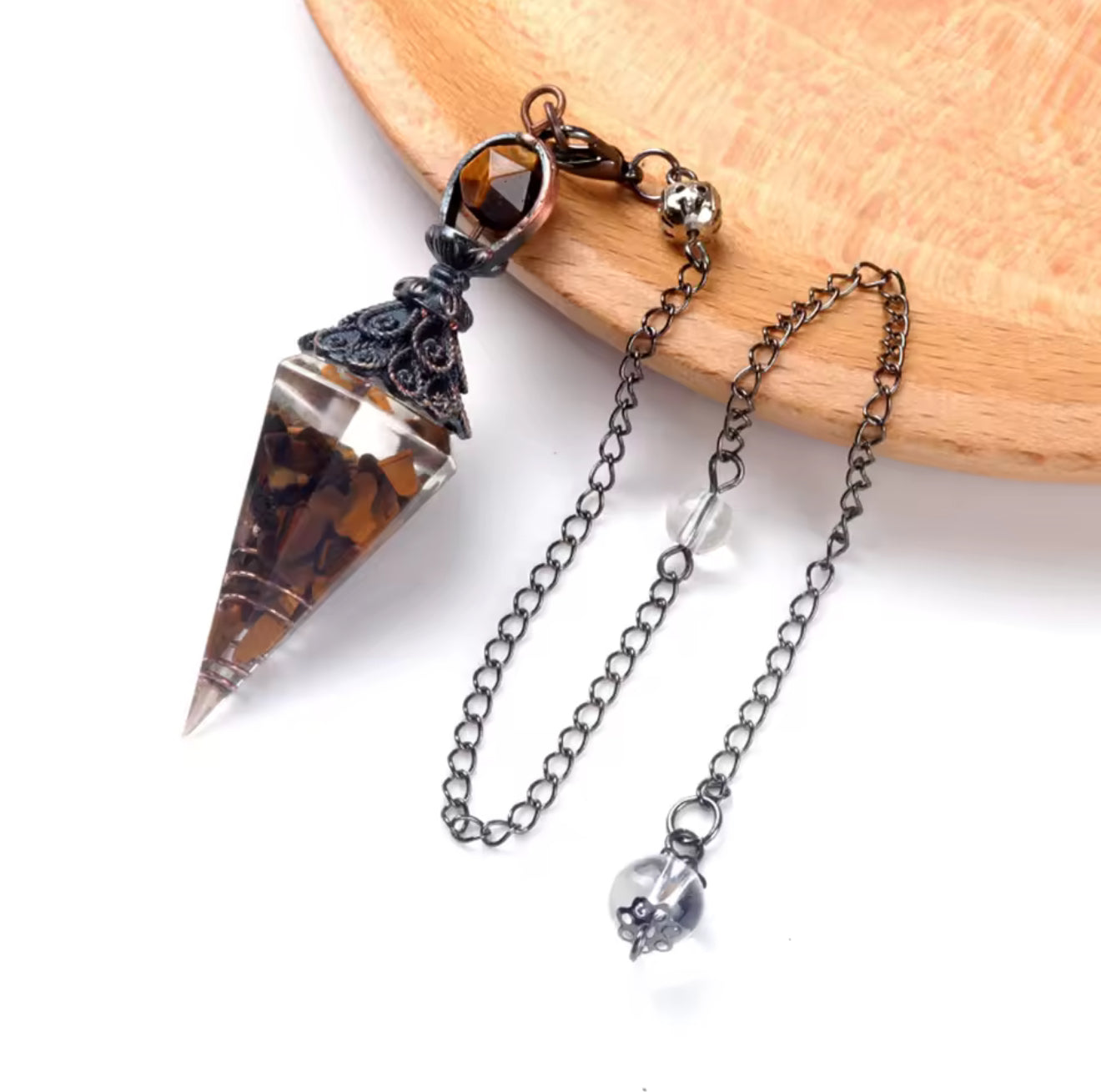 Tiger’s Eye Pendulum