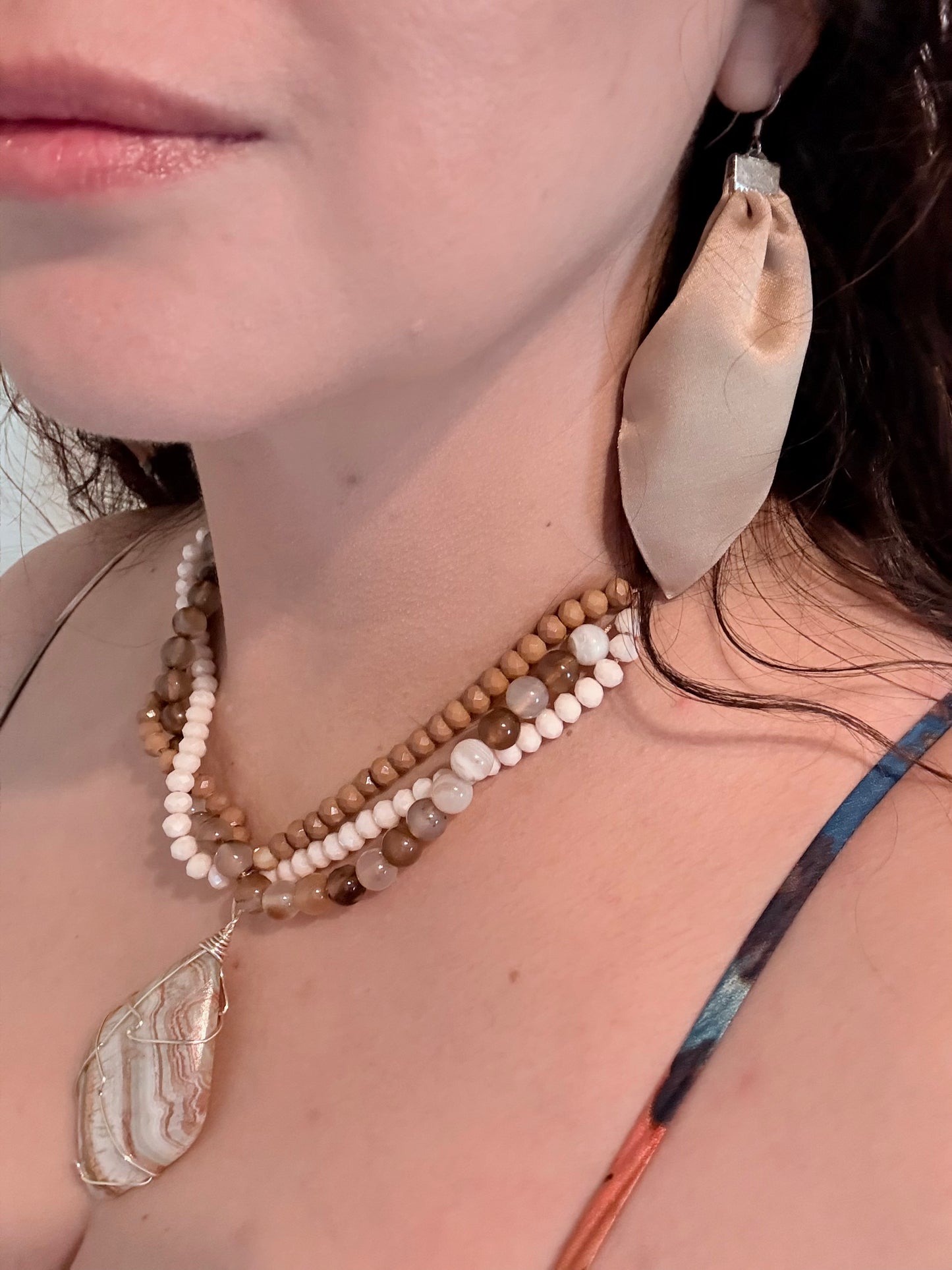 Gold Leaves Earrings