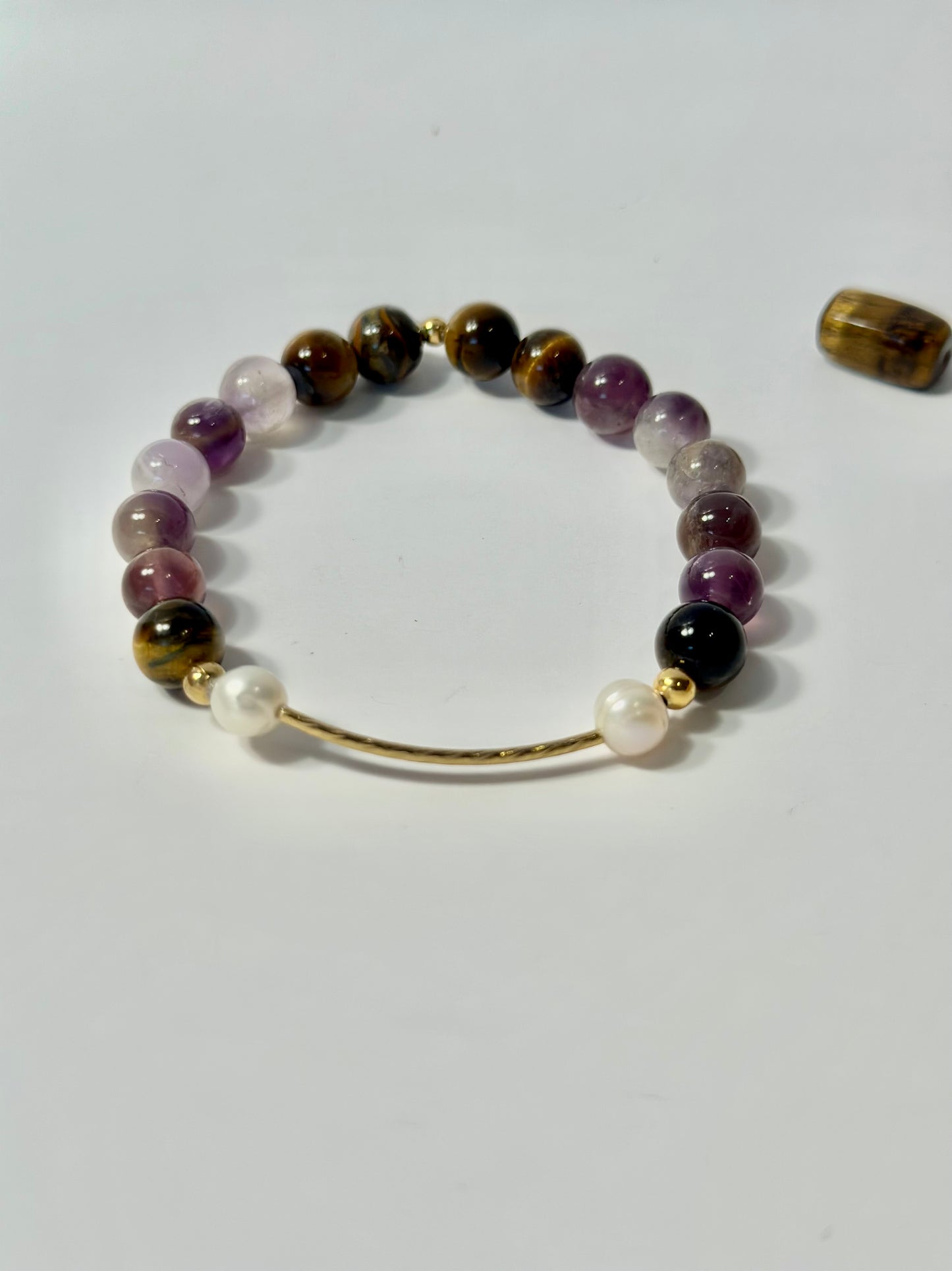 Perlen Amethyst Tigerauge