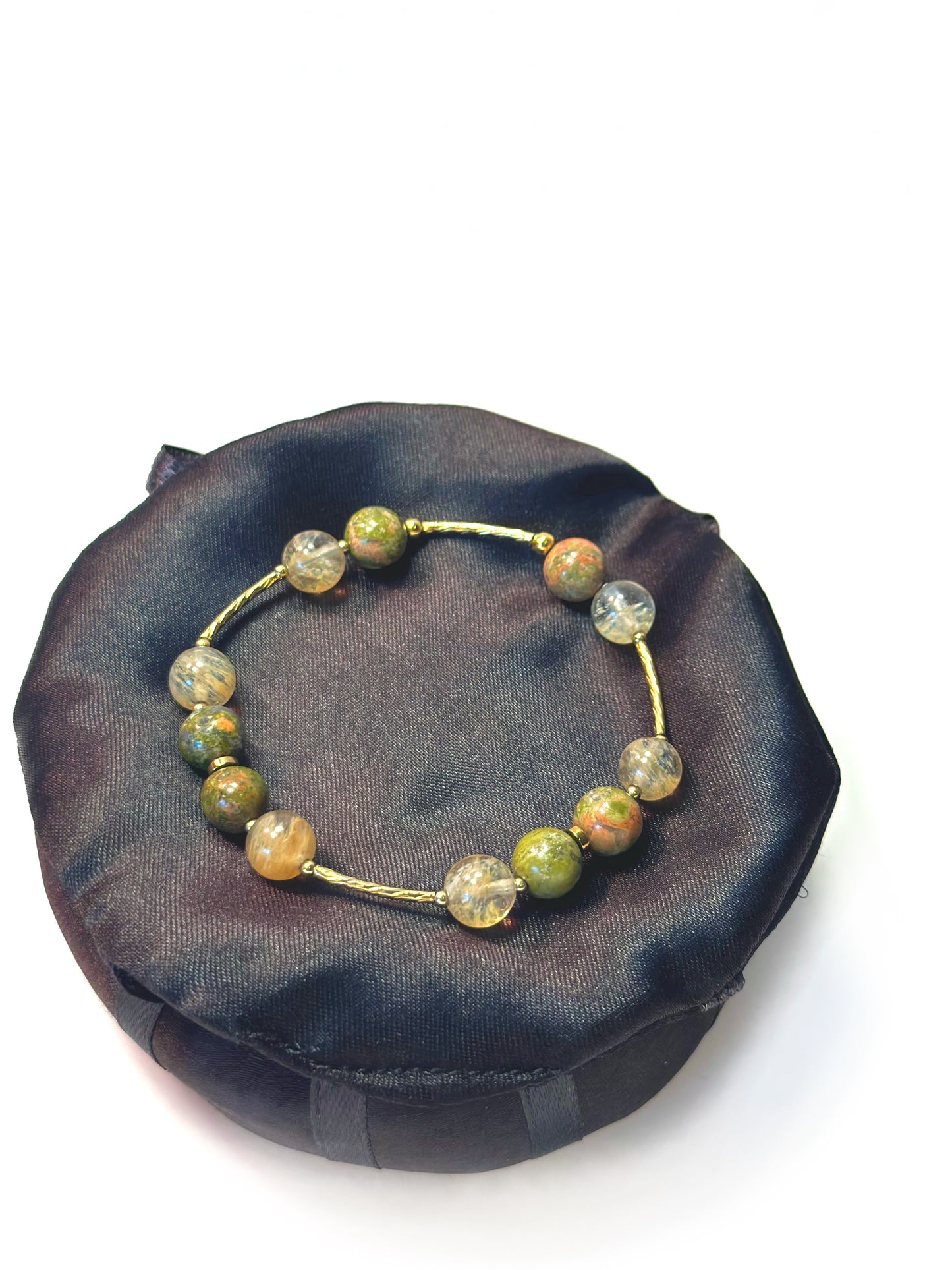 Unakit Citrin Armband
