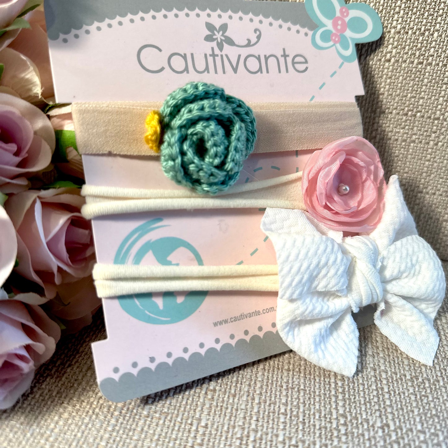 Adorably Dainty – Stirnband im 3er-Set