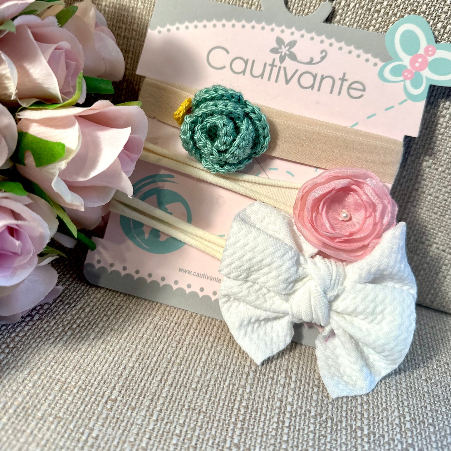 Adorably Dainty – Stirnband im 3er-Set