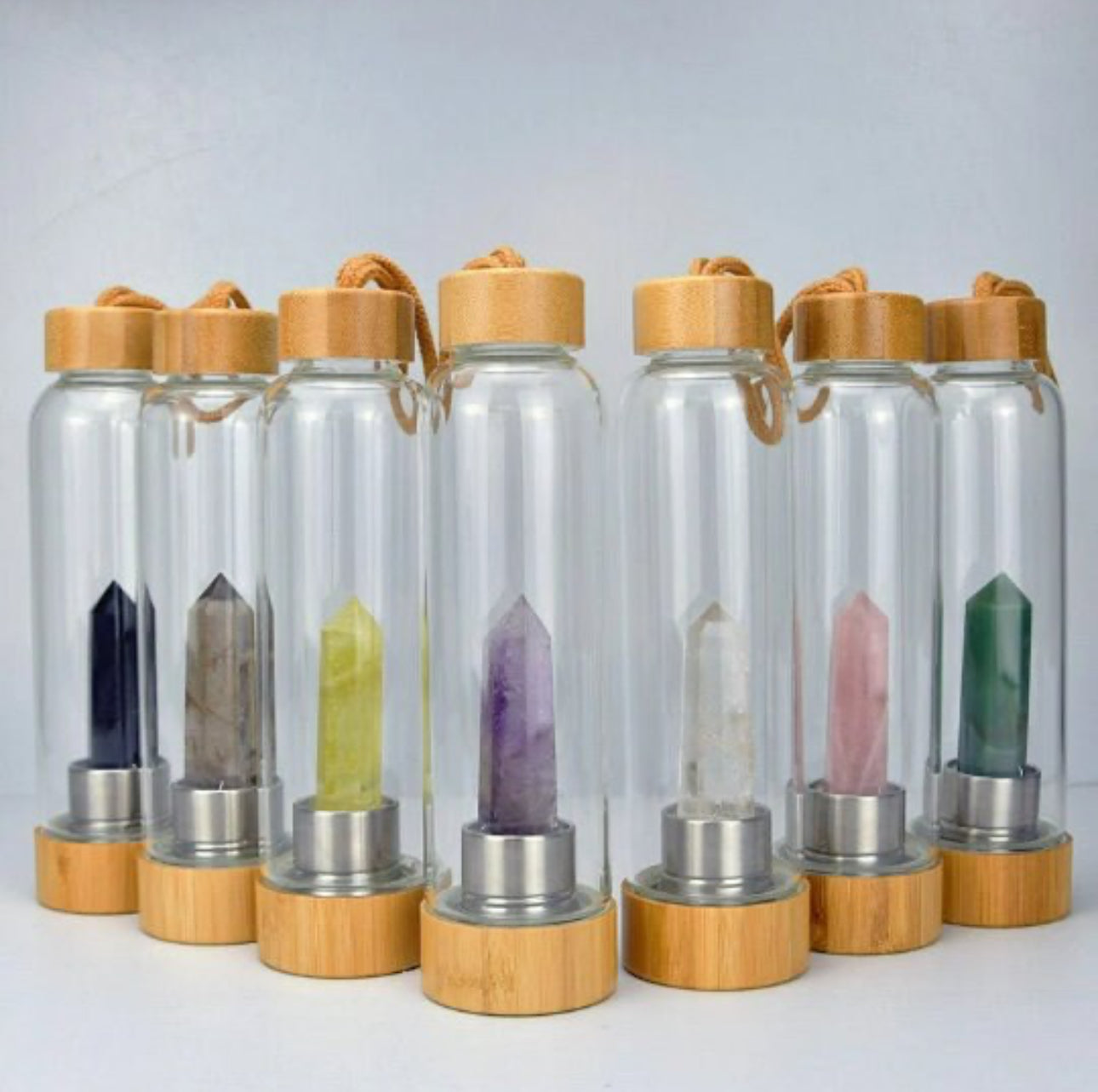 Bambus-Elixier-Obeliskenflasche