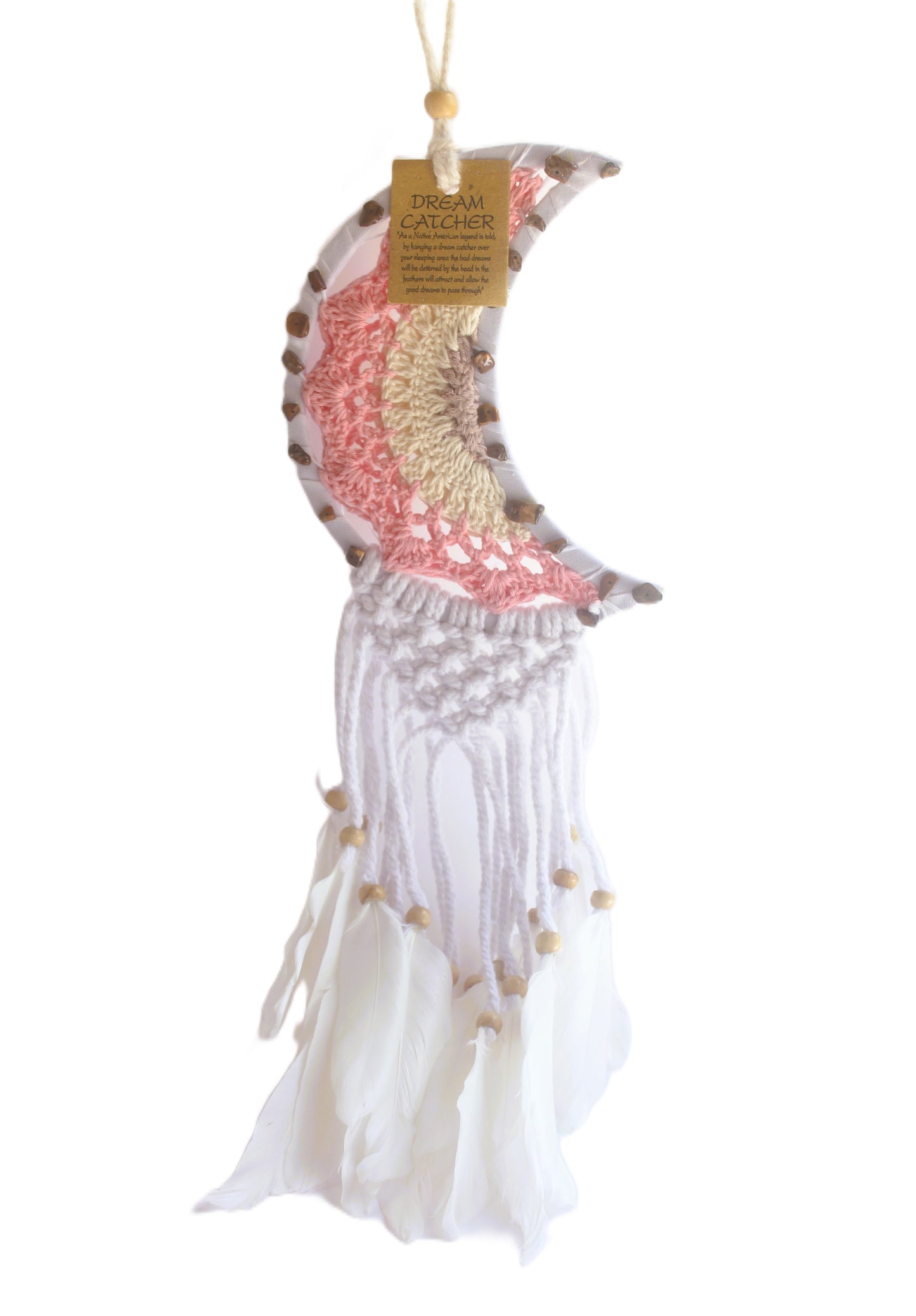 Crescent Moon Dreams Catcher