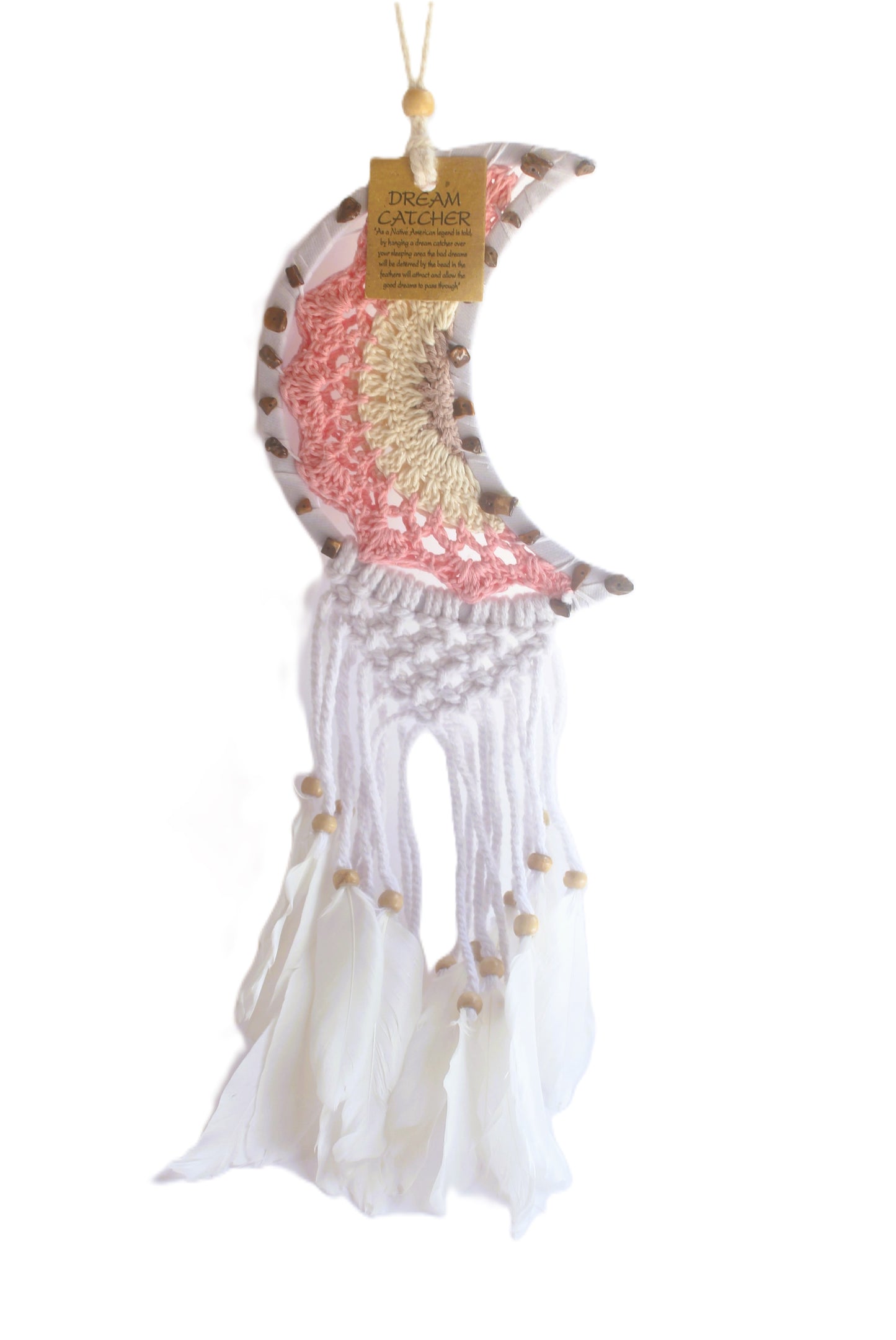 Crescent Moon Dreams Catcher