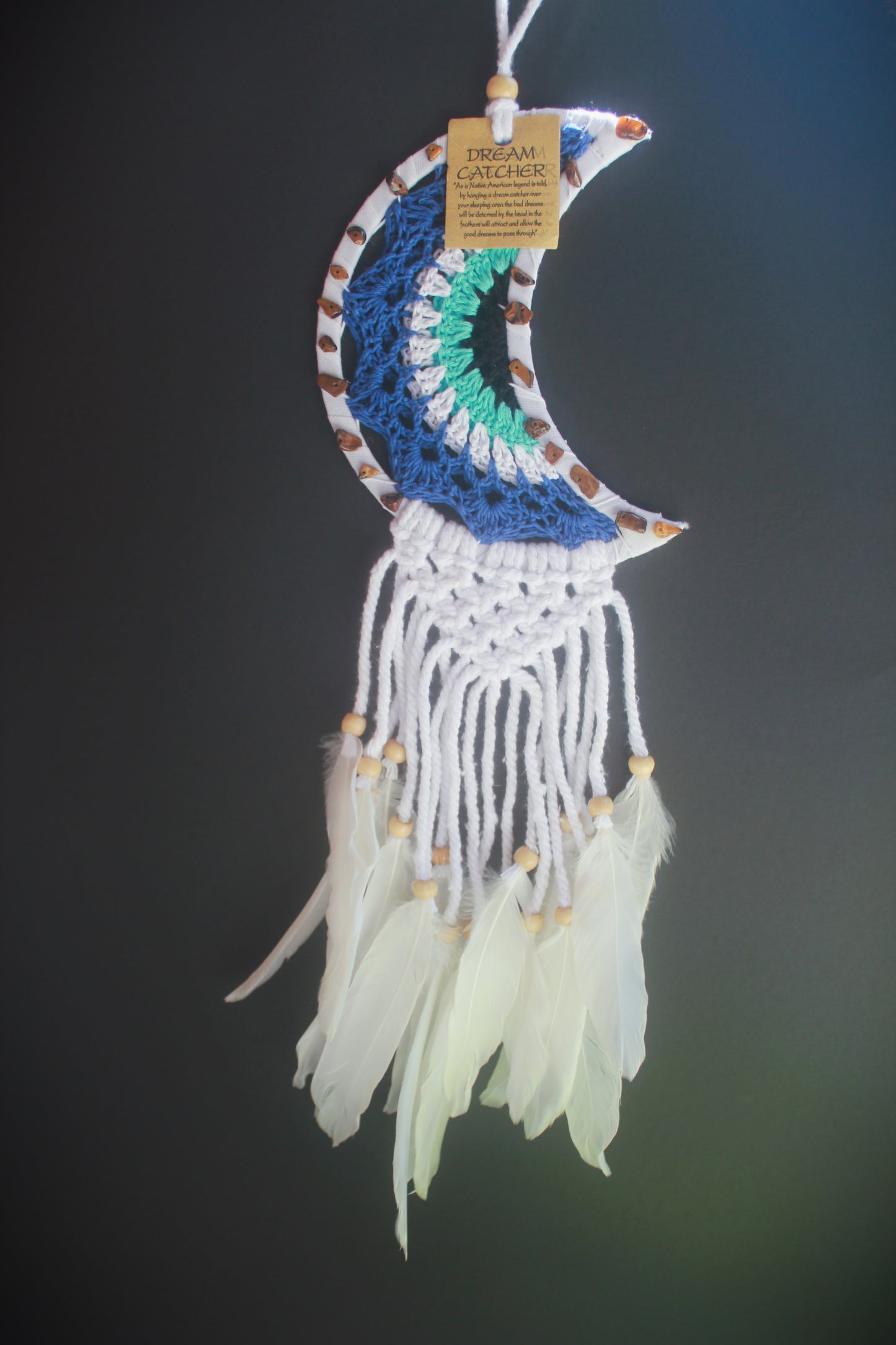 Feathers Moon Dreamcatcher