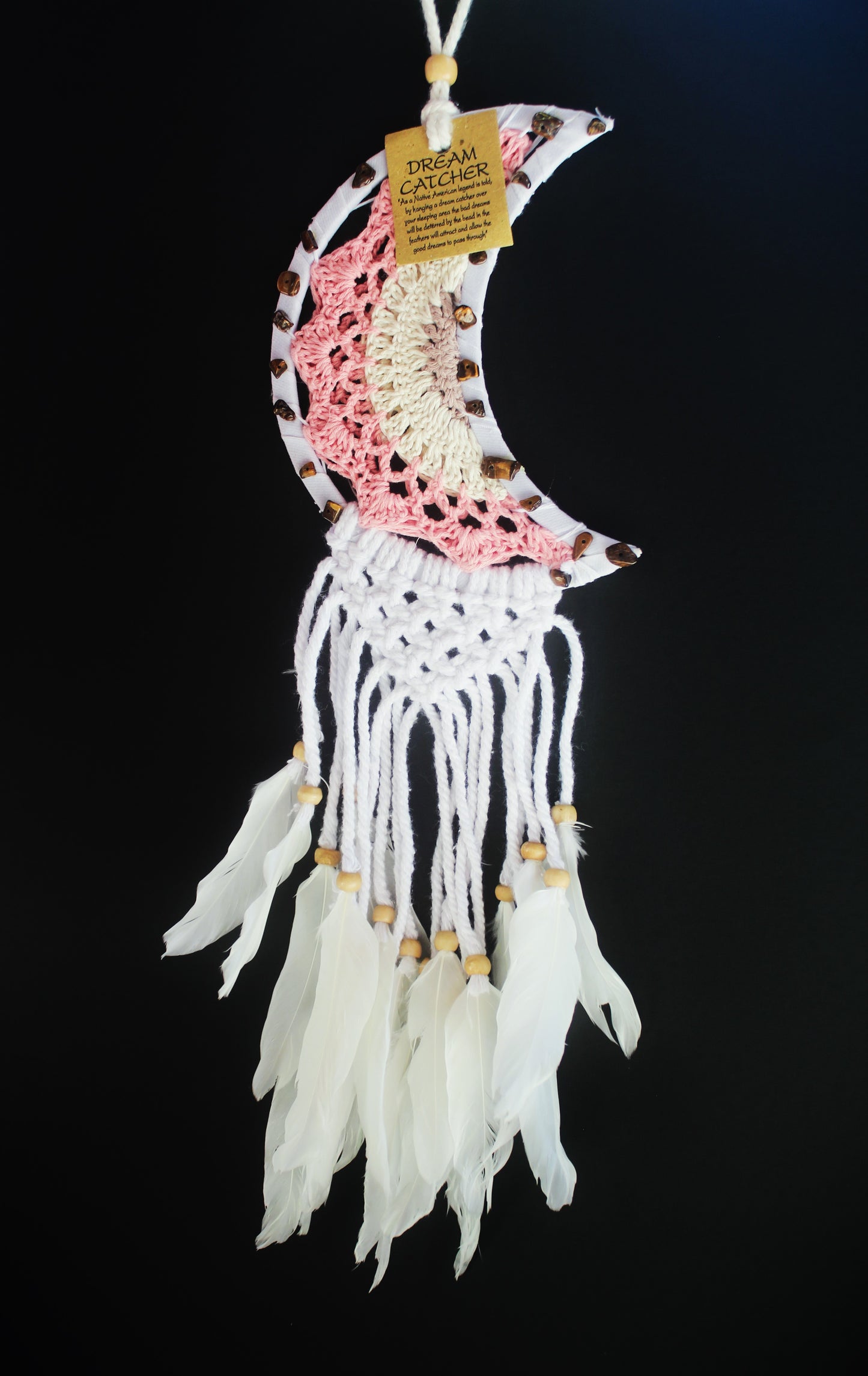 Crescent Moon Dreams Catcher