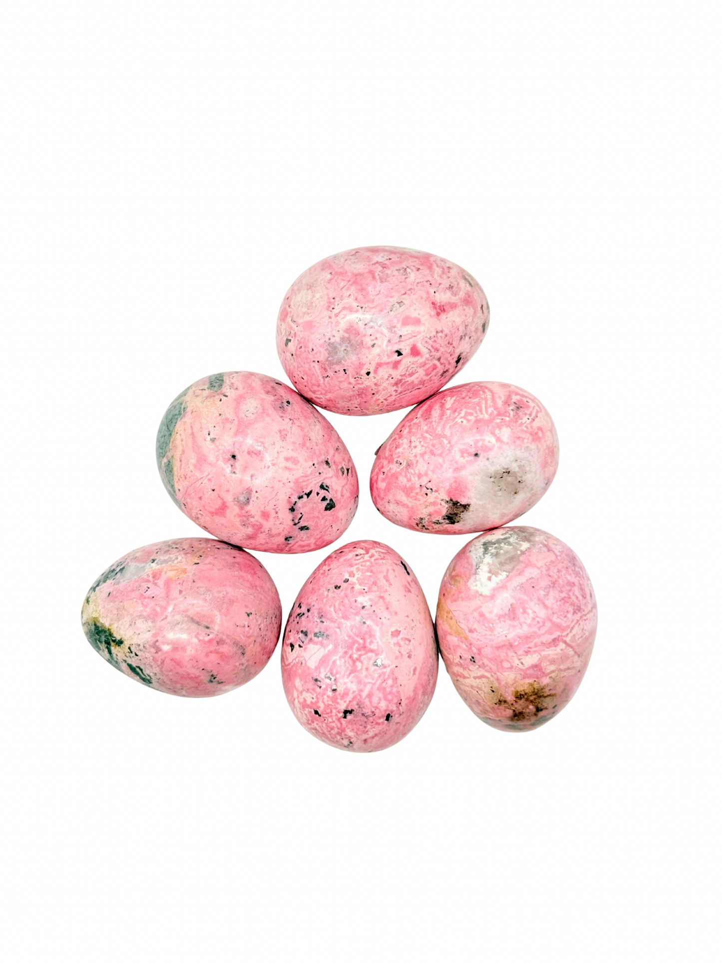 Rhodonite Yoni Egg – Healing Crystal Egg for Self-Love, Emotional Balance & Feminine Wellness