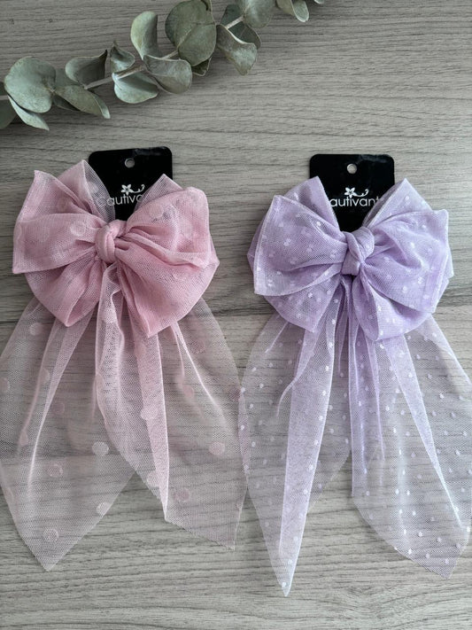 Pastel Semi Gala Vail Bow