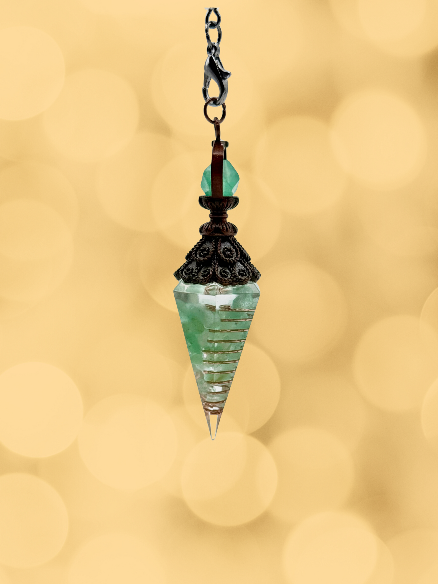Green Quartz Pendulum