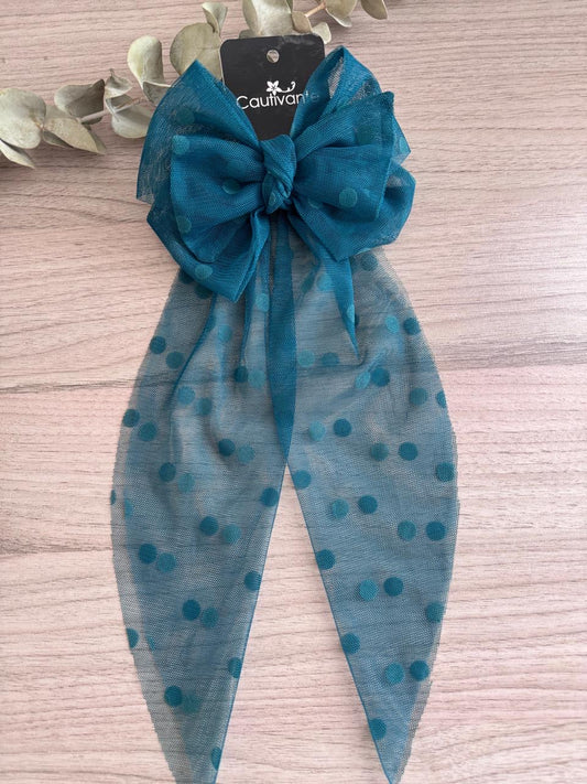 Elegant Peacock Bow