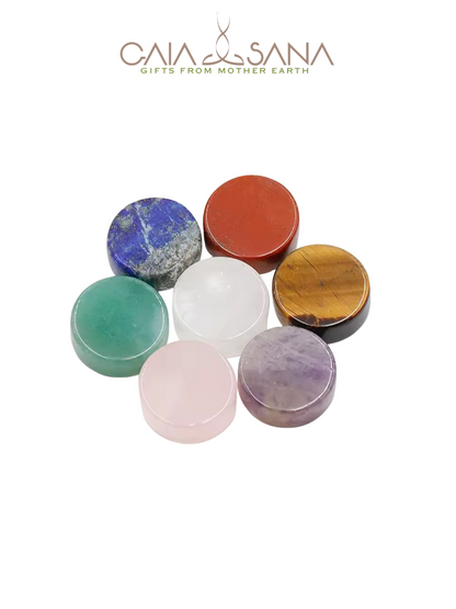 7 Chakra Healing Crystals Set – Natural Stones for Meditation, Reiki & Energy Balance