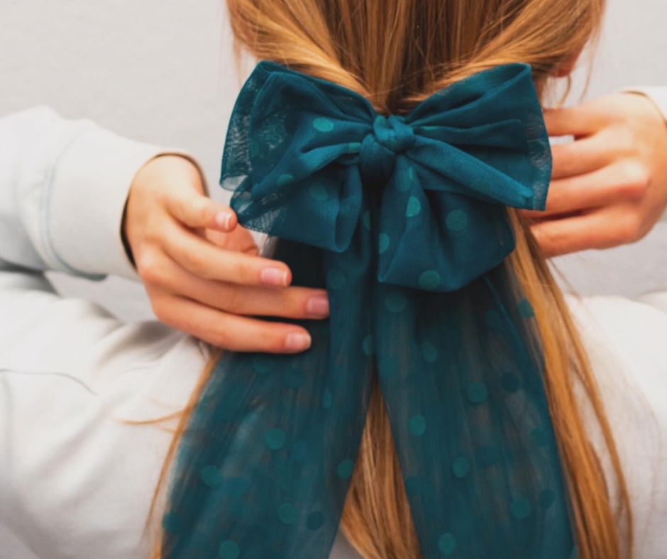 Elegant Peacock Bow