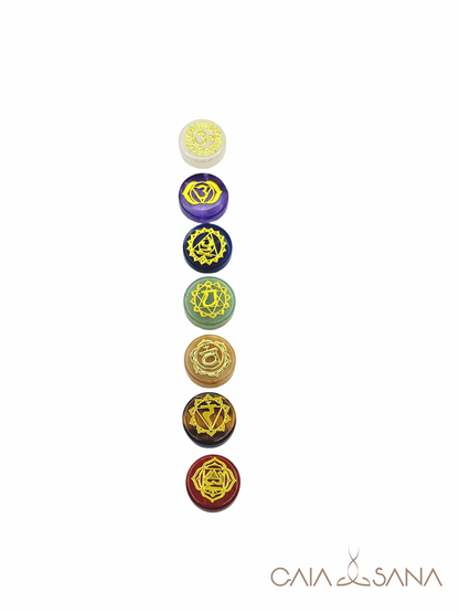 7 Chakra Healing Crystals Set – Natural Stones for Meditation, Reiki & Energy Balance