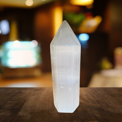 Selenite Obelisk