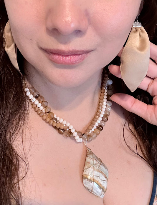 Gold Leaves Earrings