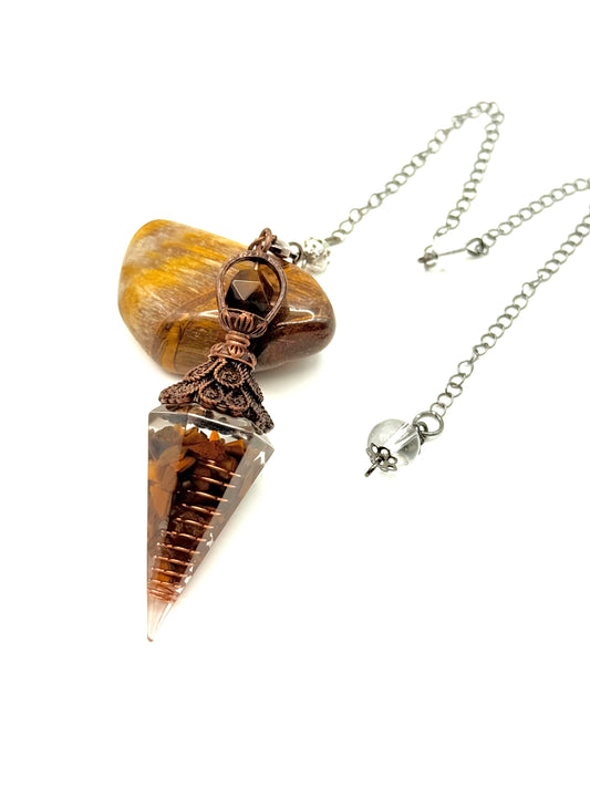 Tiger’s Eye Pendulum