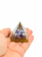 Amethyst Hexagonal Orgonite Pyramid