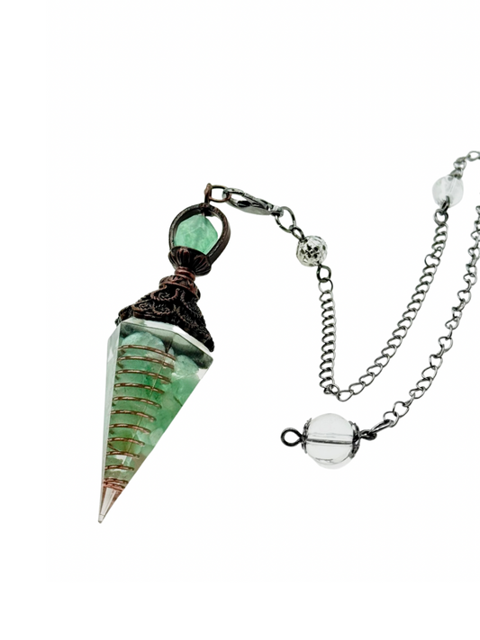 Green Quartz Pendulum