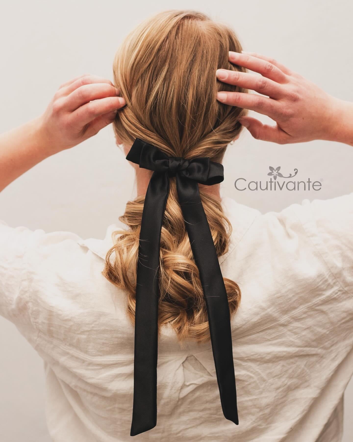 Subtle and Elegant Skinny Long Tail Bow