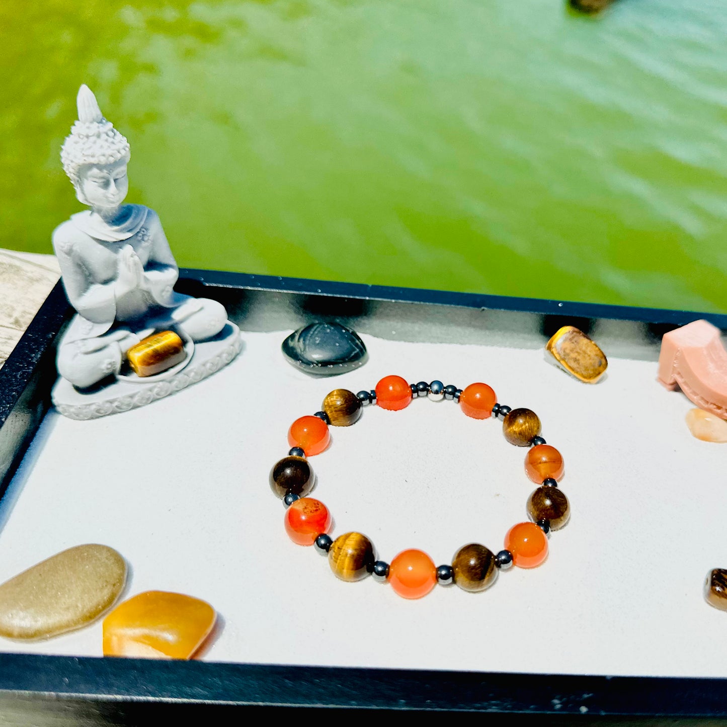 Tiger’s Eye & Carnelian Bracelet