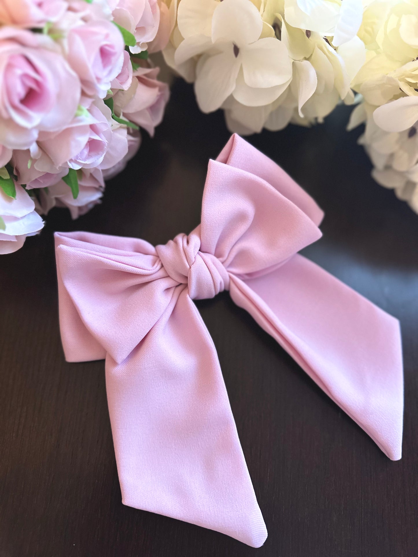 Beauty in Pink Matte Hair Bow