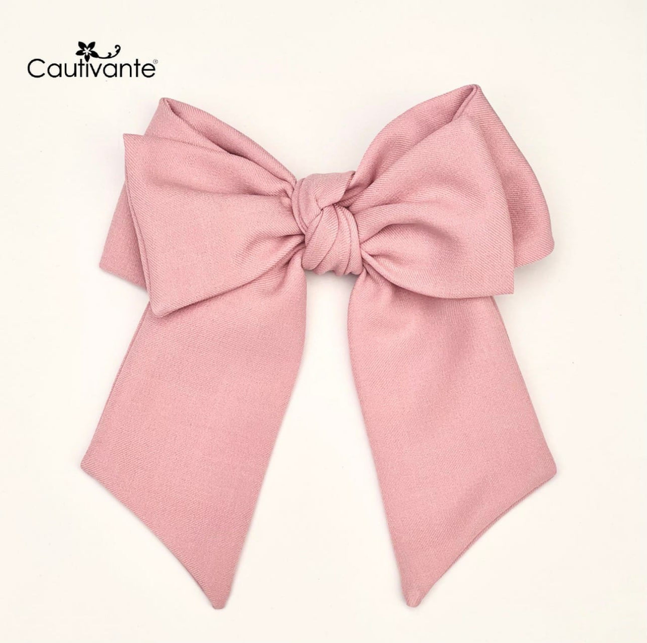 Beauty in Pink Matte Hair Bow