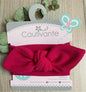 Magenta Baby Bow Headband