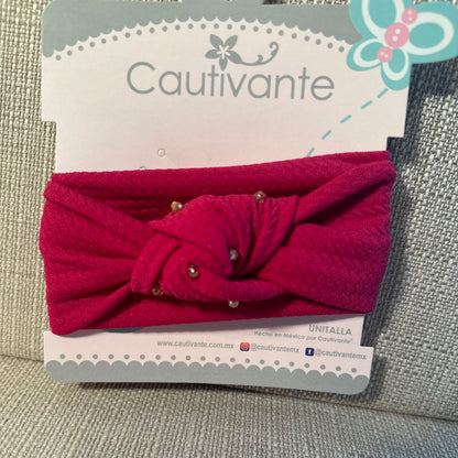 Knot Magenta Headband