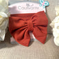 Maroon Bow Headband