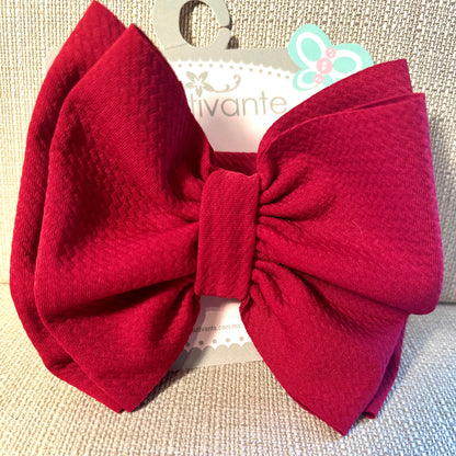 Basic Colors Big Bow Headband