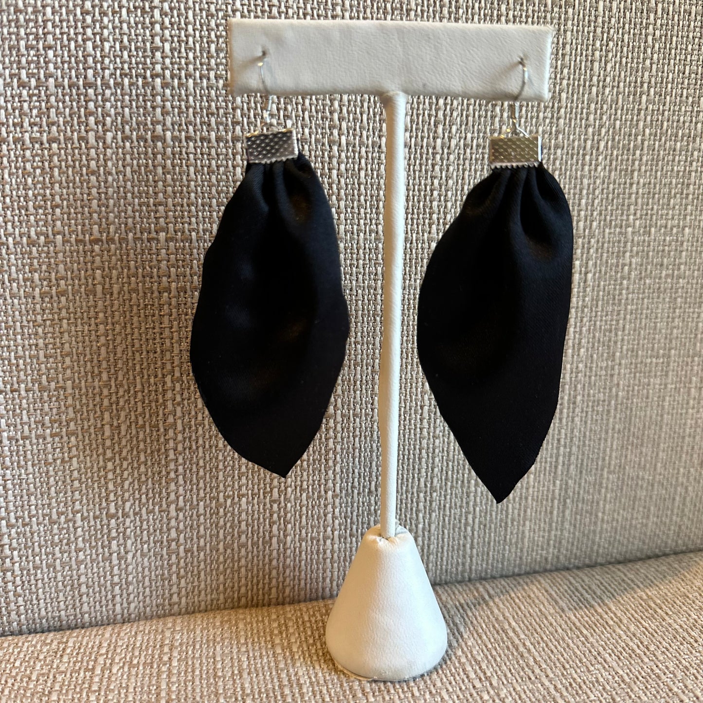 Black Leaves Earrings