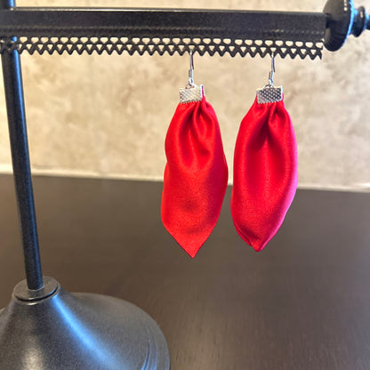 Red Leaves Earrings