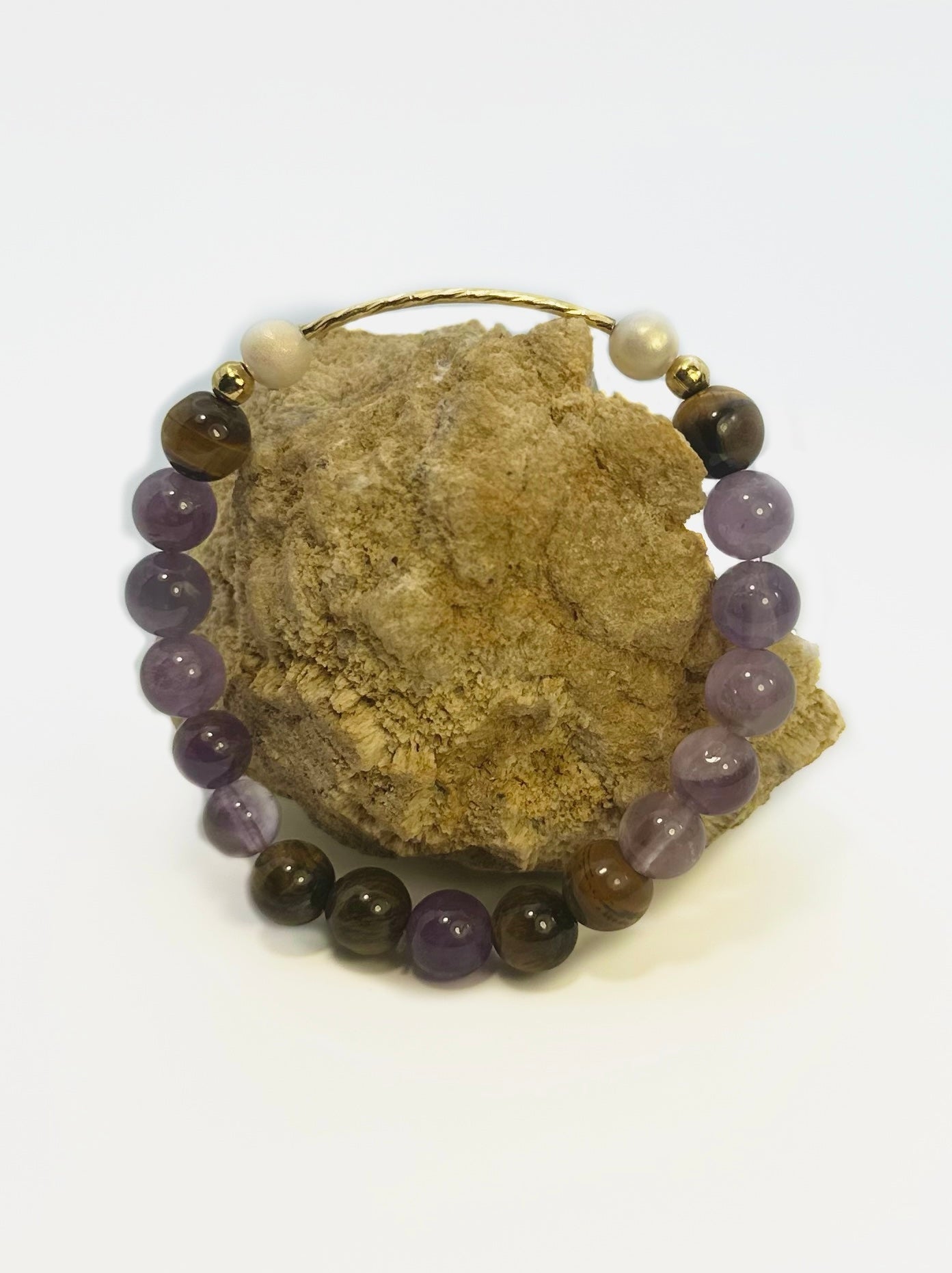 Pearls Amethyst Tiger’s Eye