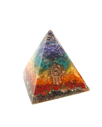 Orgonite Pyramids Sevent Chakras